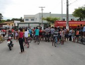 Assaltante morre atropelado por caminhão do Corpo de Bombeiros