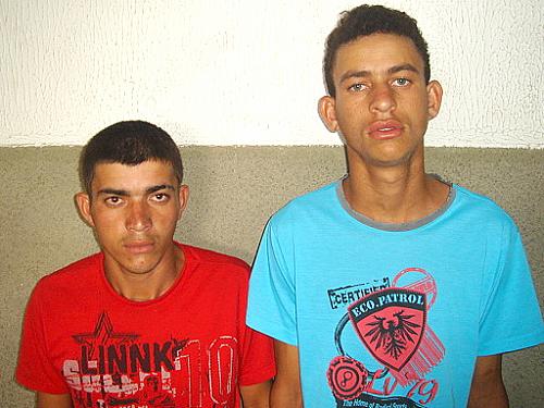 Paulo Marques da Silva,19 e Diego França da Silva, 18