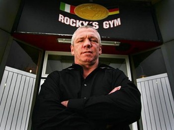 Graciano "Rocky" Rocchigiani, em foto de 2007, quando ainda tinha alguma forma de sustento próprio