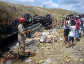 Acidente com caminhão carregado de cerveja deixa um morto