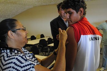 Delegação alagoana é vacinada contra febre amarela