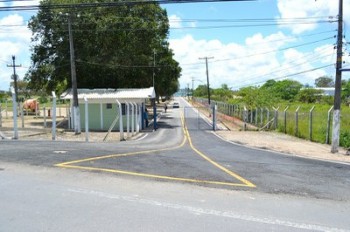 Pavimentação asfáltica do complexo prisional é inaugurada