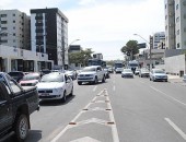 Diversas avenidas ficaram congestionadas por conta do protesto dos carroceiros