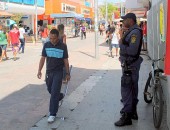 Policiamento é reforçado no Centro de Maceió