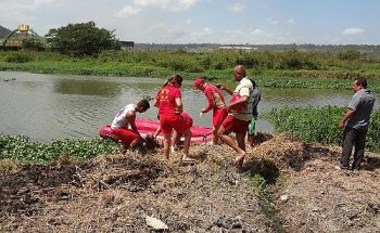 Cadaver foi retirado das aguas pelo Corpo de Bombeiros Militar de Alagoas