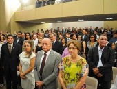 Familiares do prefeito Rui Palmeira compareceram à diplomação