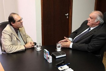 José Carlos Malta reúne-se com presidente do Tribunal de Contas