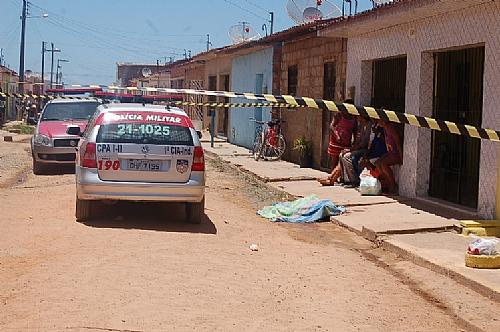 Menor foi executado com vários disparos de arma de fogo