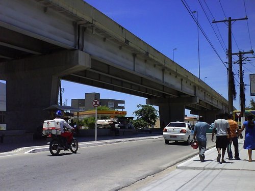 Homem caiu do Viaduto Ib Gatto Falcão