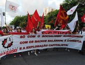 Vários temas entraram na pauta dos manifestantes