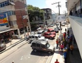 Taxistas bloquearam trecho em frente a Arsal