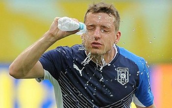 Giaccherini sofre com o calor