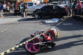 Motociclista morre vítima de acidente em Mangabeiras