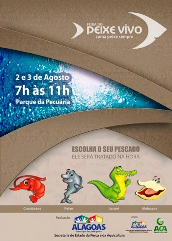 Feira do Peixe Vivo está de volta nos dias 2 e 3 de agosto