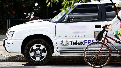 Carro com marca da TelexFree na cidade Lucas do Rio Verde, no Mato Grosso