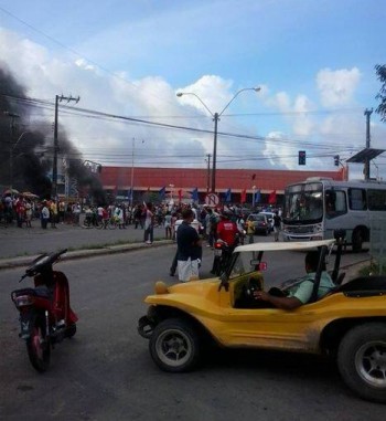 Congestionamento na Avenida Durval de Góes Monteiro