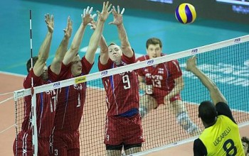 Brasil perde para a Rússia no Vôlei