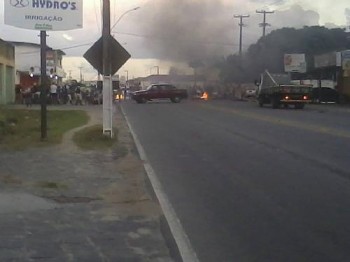 Bloqueios aconteceram na Via Expressa e Dique Estrada