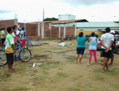 Vítima foi morta dentro de uma creche em construção.