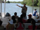 Estudantes canadenses conhecem a laguna Mundaú