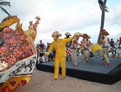 Giro de Folguedos leva 30 grupos de cultura popular para orla de Maceió