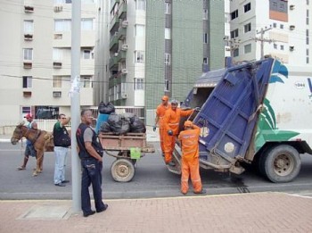 Recolhimento de lixo