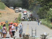 Cozinha no meio da BR 101, em Joaquim Gomes