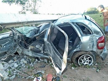 Acidente ocorreu entre os municípios de Olho d’Água das Flores e Santana do Ipanema