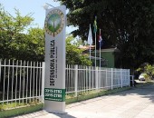 Sede da Defensoria Pública de Alagoas, na Av. Fernandes Lima