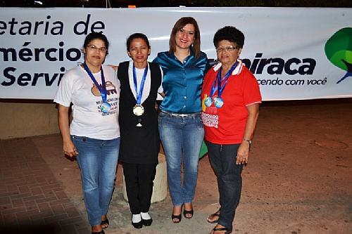 Kilma Marques, do grupo Coringa, com premiadas no concurso