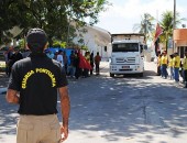 Petroleiros fecham acesso ao Porto de Maceió em protesto a leilão