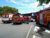 Acidente deixa um preso às ferragens em Pajuçara