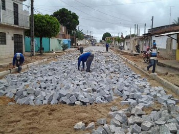 Parte alta: Santa Lúcia é beneficiado com 12 km de drenagem e pavimentação