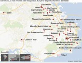 Mapa das 34 UPPs do Rio de Janeiro