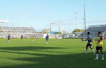 ASA treinando para enfrentar o Sport