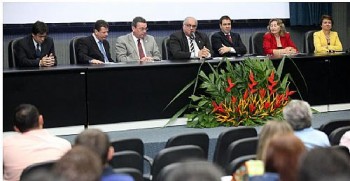 Presidente do TJ, juízes e registradores acompanharam o evento