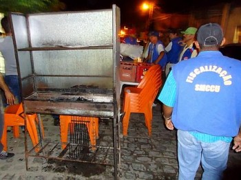 Notificação de bares e churrasquinhos que atuavam de forma irregular nos bairros do Jacintinho e Feitosa