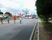 Trânsito está registrado a apenas uma faixa