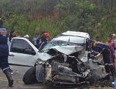 Grave acidente deixa três pessoas feridas na rodovia BR-101, em Novo Lino