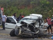 Grave acidente deixa três pessoas feridas na rodovia BR-101, em Novo Lino