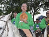 Ministro presta homenagem à Zumbi dos Palmares, na Serra da Barriga