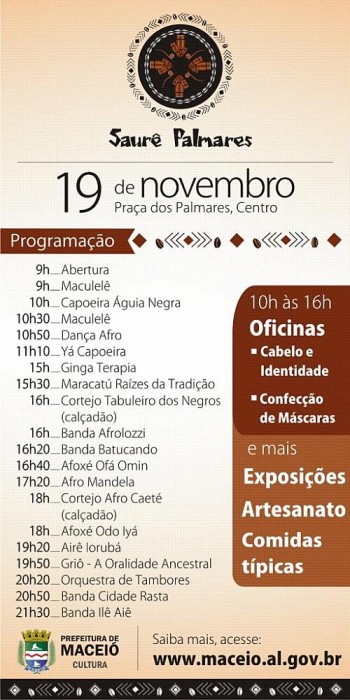 Consciência Negra é celebrada com programação cultural