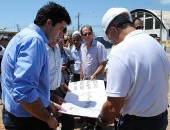 Prefeito avalia projeto com técnicos da Seminfra no Vale do Reginaldo