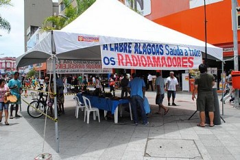 Exposição lembra dia do radioamador