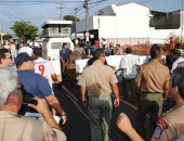 Após assembleia, militares sairam em caminhada até o Palácio República dos Palmares