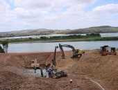 Começam as obras da estação de captação da nova adutora do Agreste