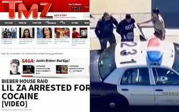 Lil Za, amigo de Justin Bieber, foi preso durante busca na casa do cantor