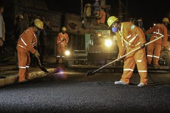 Recapeamento na Ladeira do Óleo