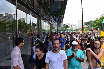 Shopping center de São Paulo fechou as portas para ativistas