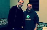 Jan Koum e Brian Acton, os criadores do Whatsapp